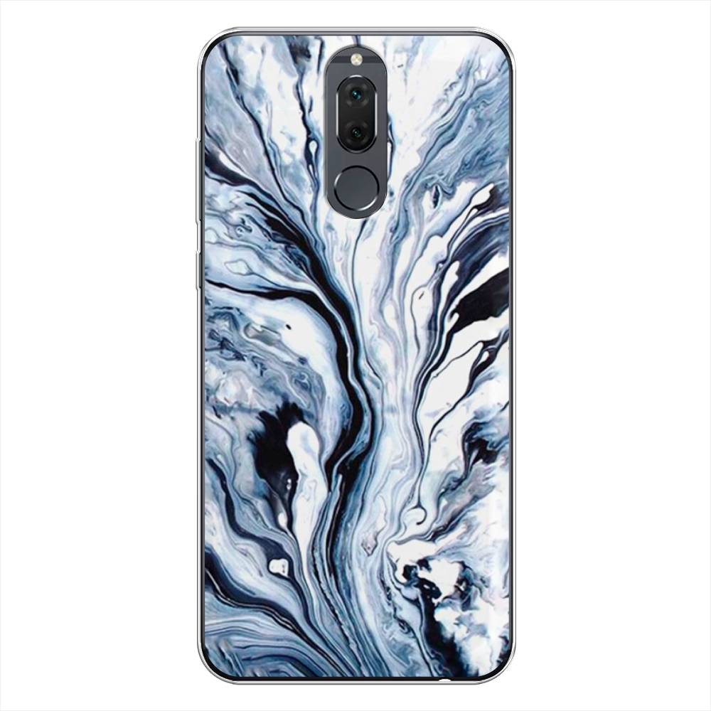 

Чехол Awog на Huawei Nova 2i "Голубой минерал мрамор", 64150-3