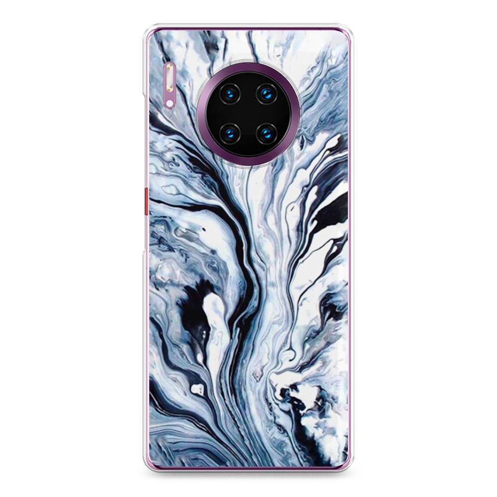 

Чехол Awog на Huawei Mate 30 Pro "Голубой минерал мрамор", 610450-3