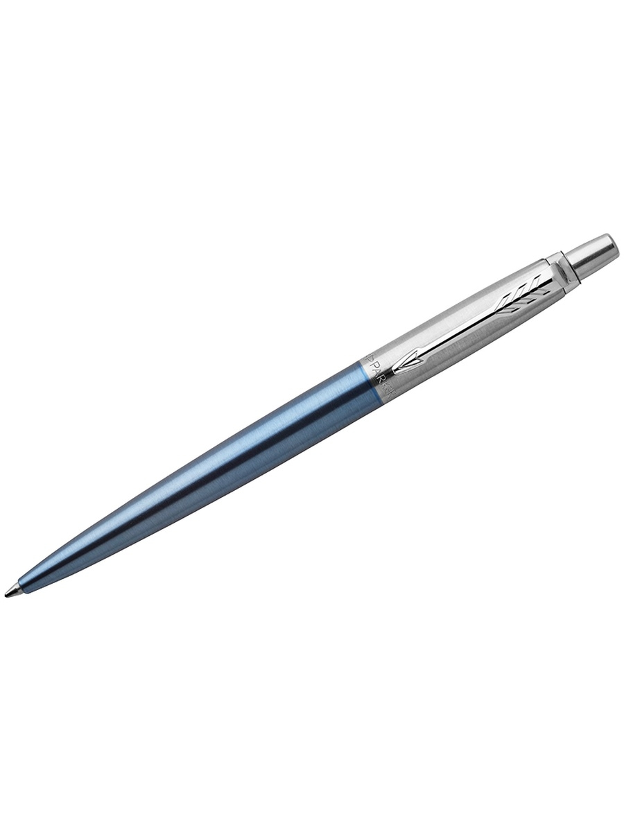 

Шариковая ручка Parker Jotter Waterloo Blue CT синяя 1,0мм кнопочн. подар. уп.