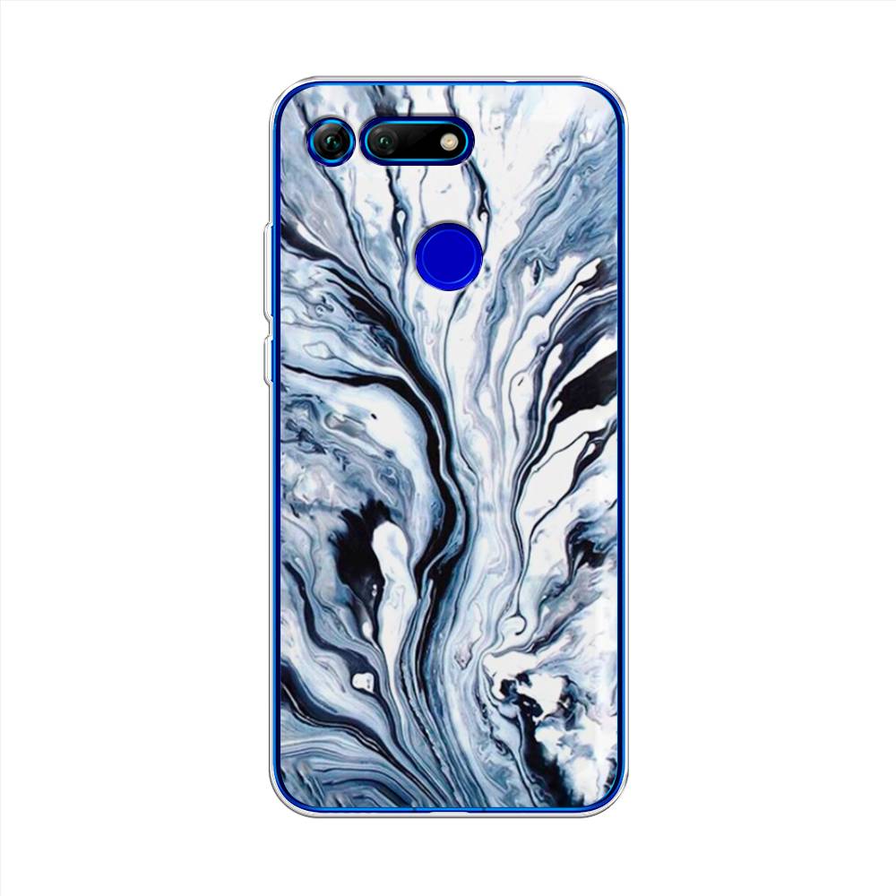

Чехол Awog на Honor V20 (View 20) "Голубой минерал мрамор", 67350-3