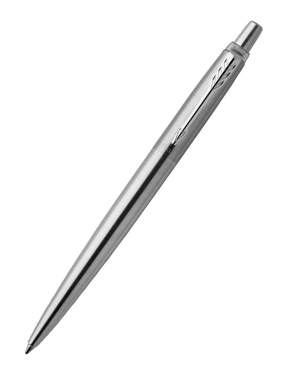 

Шариковая ручка Parker Jotter Stainless Steel CT синяя 1,0мм кнопочн. подар. уп.