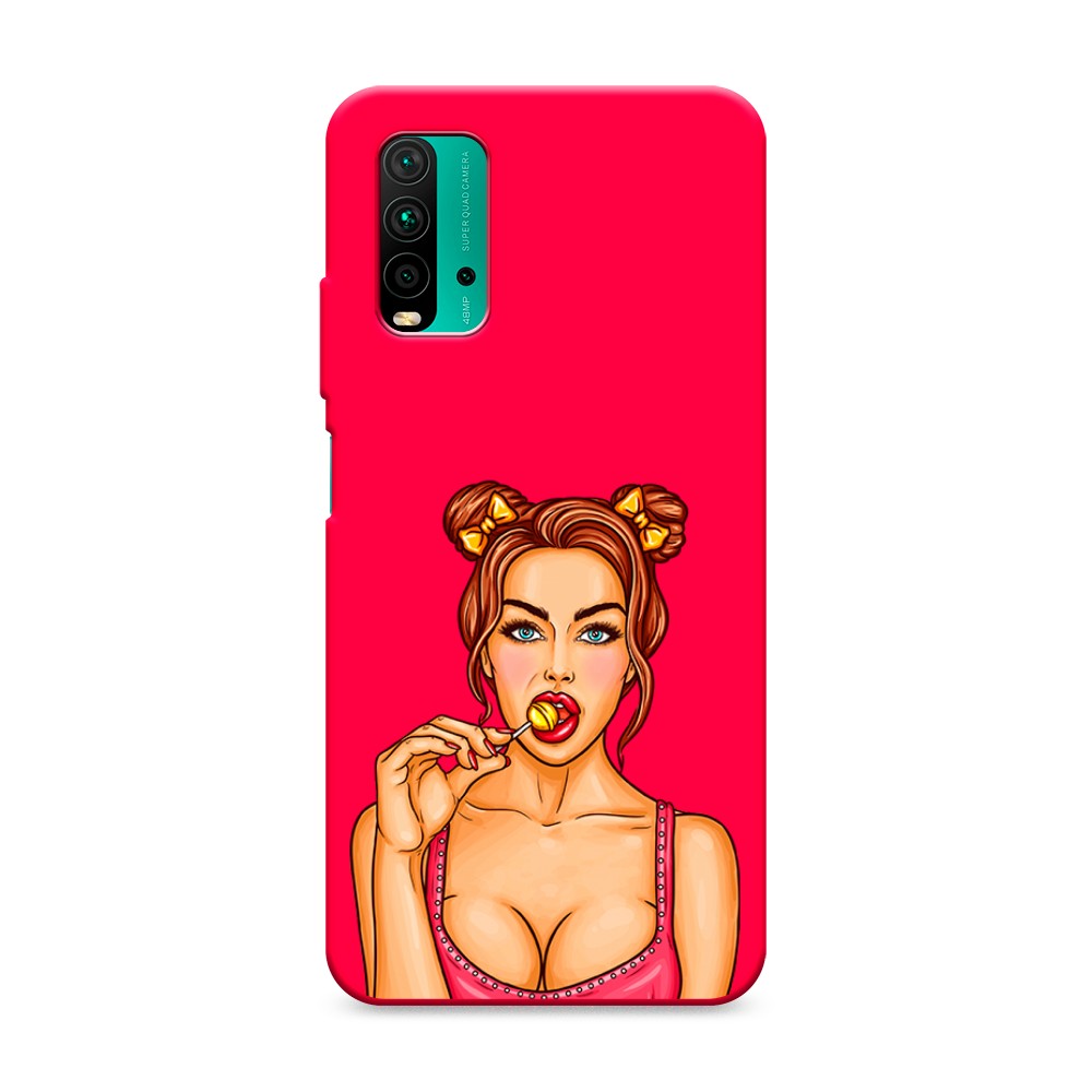 

Чехол Awog на Xiaomi Redmi 9T "Вкусный леденец", Разноцветный