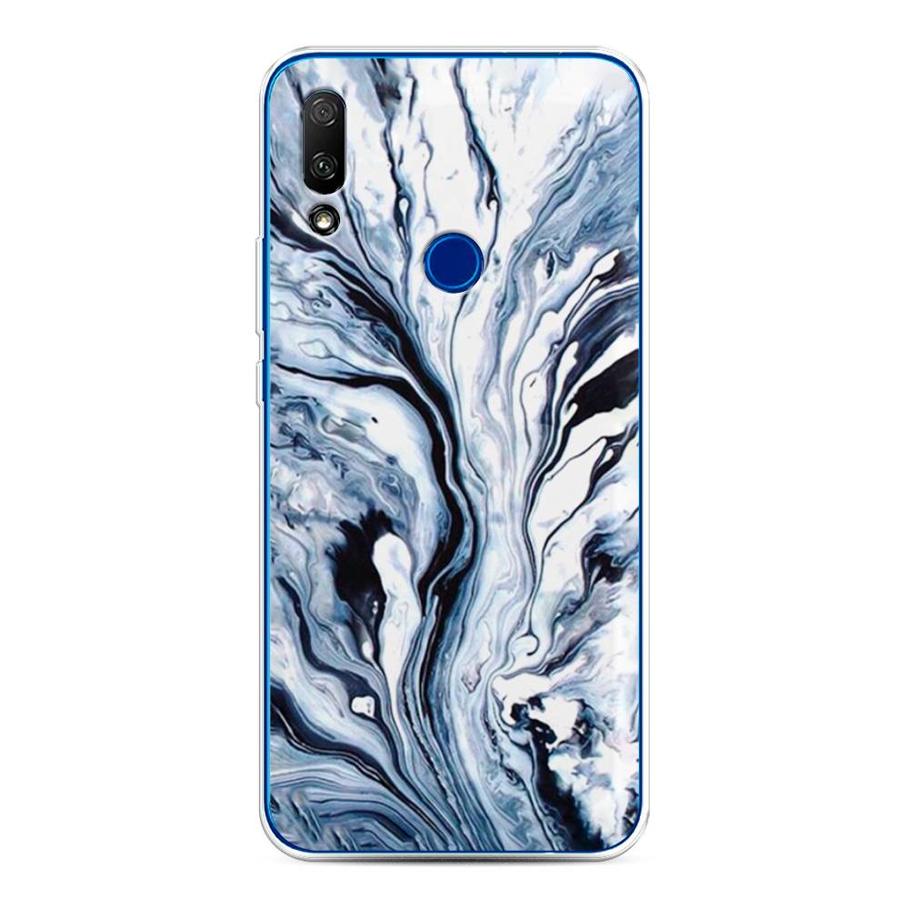 

Чехол Awog на Honor 9X "Голубой минерал мрамор", 69950-3