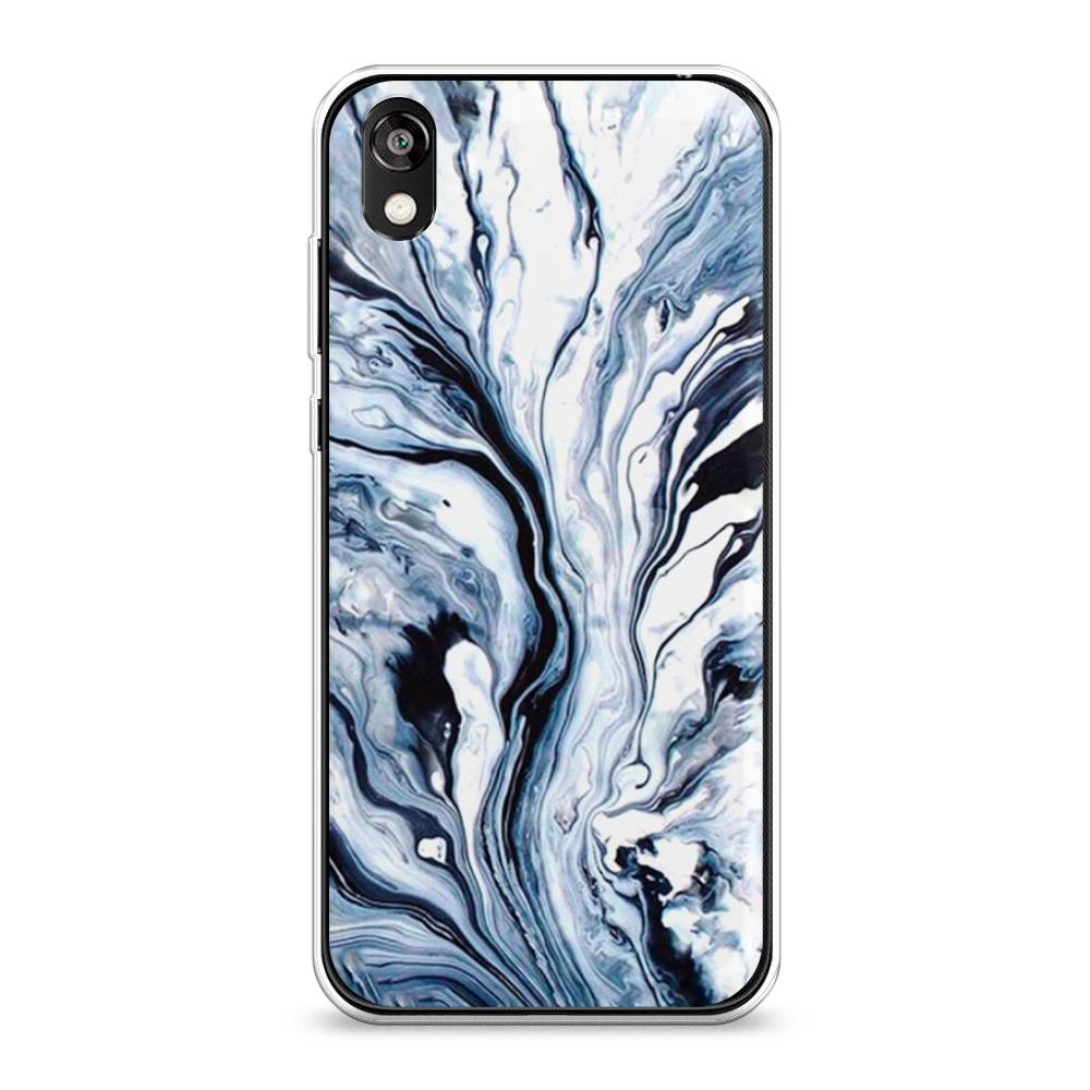 

Чехол Awog на Honor 8S "Голубой минерал мрамор", 69150-3
