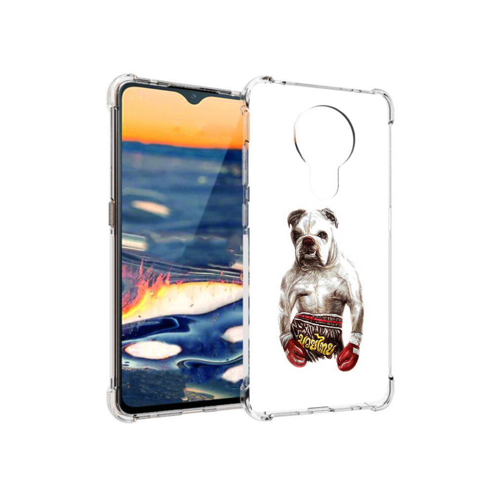 

Чехол MyPads Tocco для Nokia 5.3 боксер (PT227052.106.243), Прозрачный, Tocco
