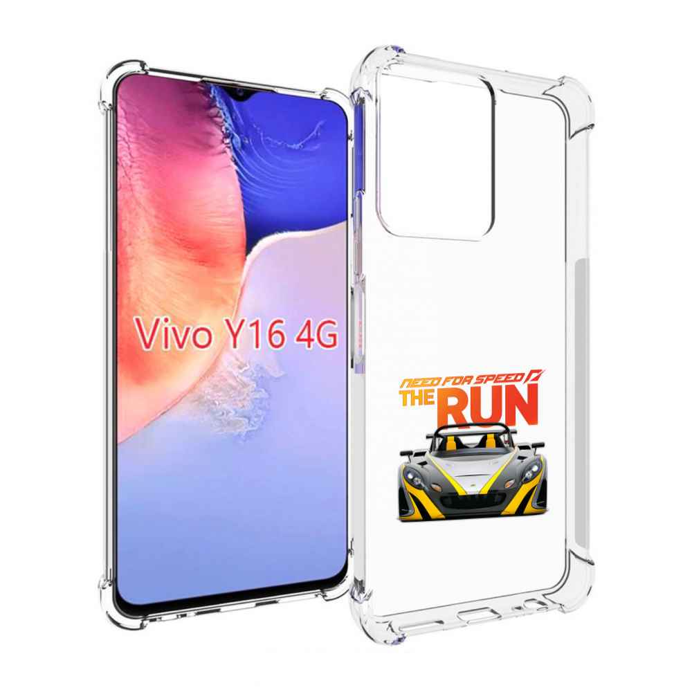 

Чехол MyPads гонка для Vivo Y16 4G/ Vivo Y02S, Прозрачный, Tocco