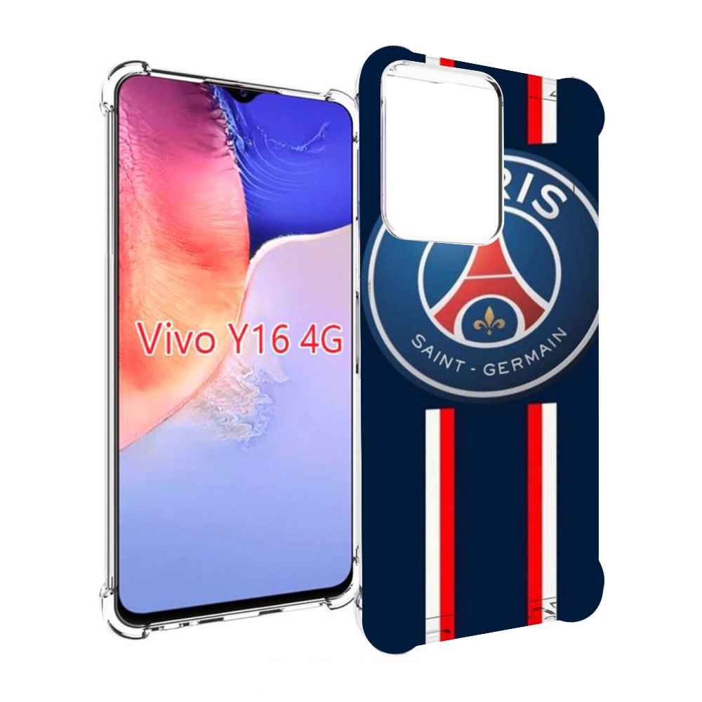 

Чехол MyPads фк псж для Vivo Y16 4G/ Vivo Y02S, Прозрачный, Tocco