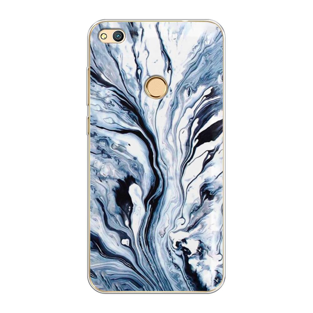 

Чехол Awog на Honor 8 Lite "Голубой минерал мрамор", 63950-3