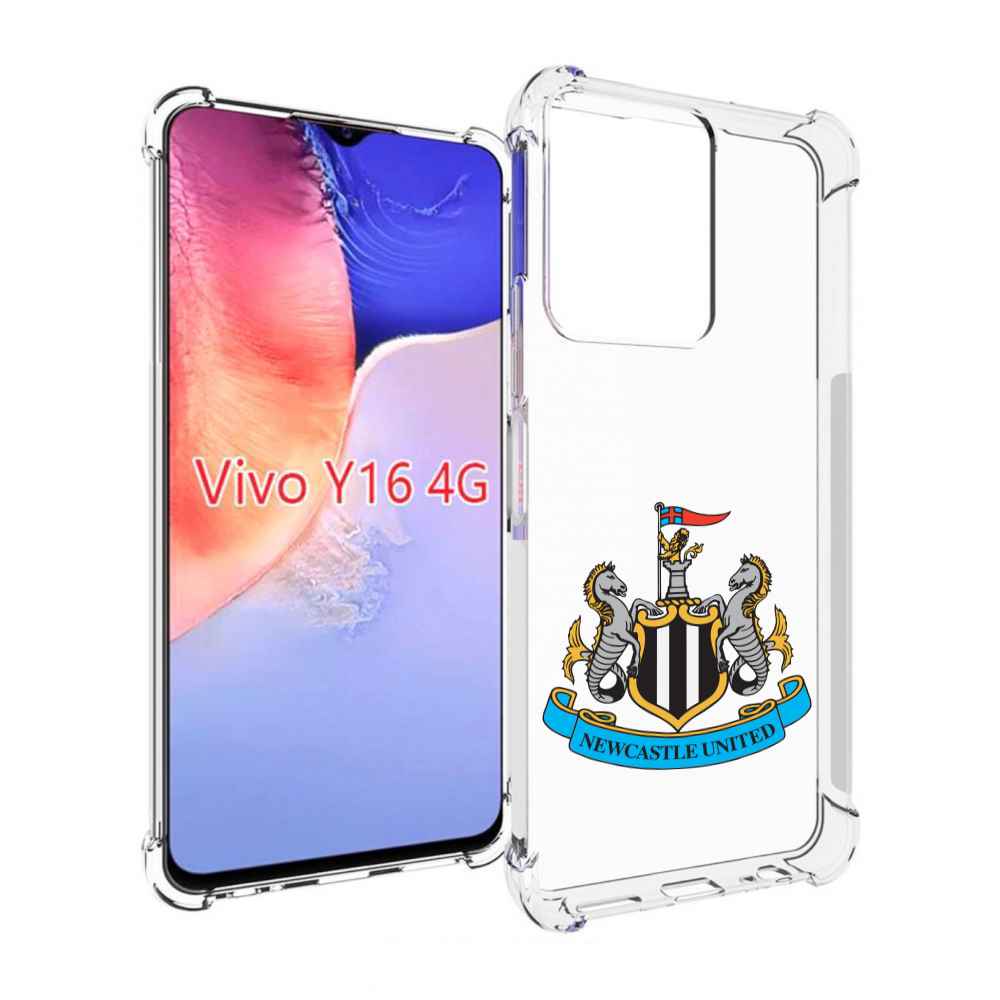 

Чехол MyPads фк ньюкасл для Vivo Y16 4G/ Vivo Y02S, Прозрачный, Tocco