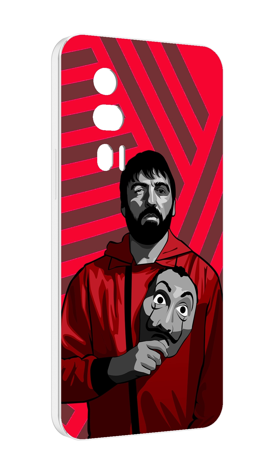 

Чехол MyPads Богата-Бумажный-дом для Xiaomi Redmi K60 противоударный, Tocco