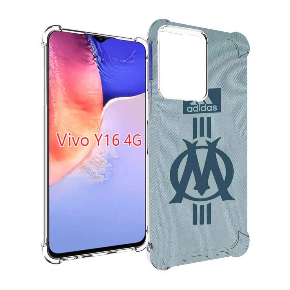 

Чехол MyPads фк марсель для Vivo Y16 4G/ Vivo Y02S, Прозрачный, Tocco