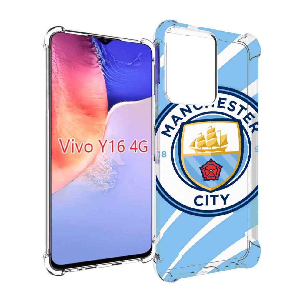 

Чехол MyPads фк манчестер сити для Vivo Y16 4G/ Vivo Y02S, Прозрачный, Tocco
