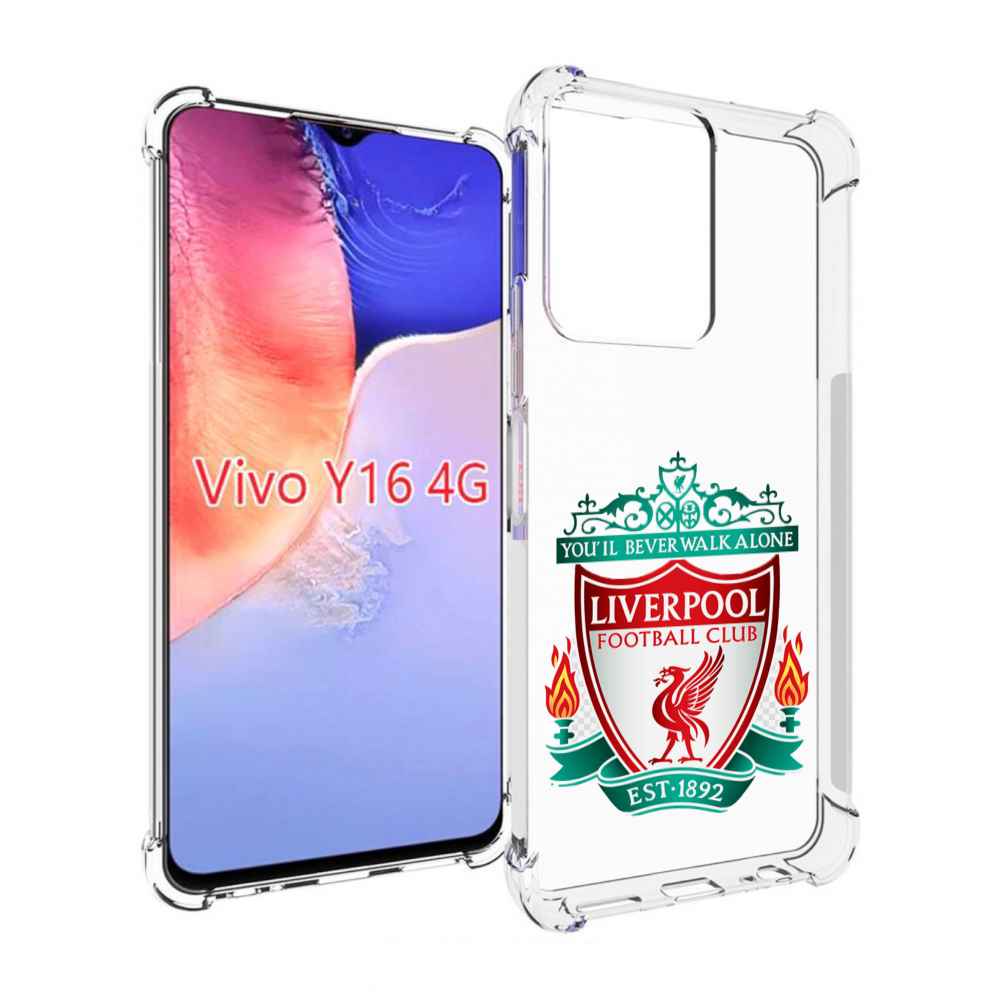 

Чехол MyPads фк ливерпуль мужской для Vivo Y16 4G/ Vivo Y02S, Прозрачный, Tocco