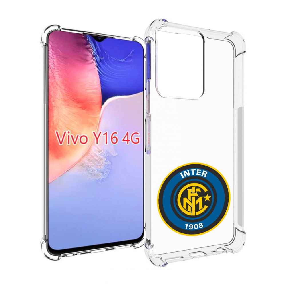 

Чехол MyPads фк интер мужской для Vivo Y16 4G/ Vivo Y02S, Прозрачный, Tocco