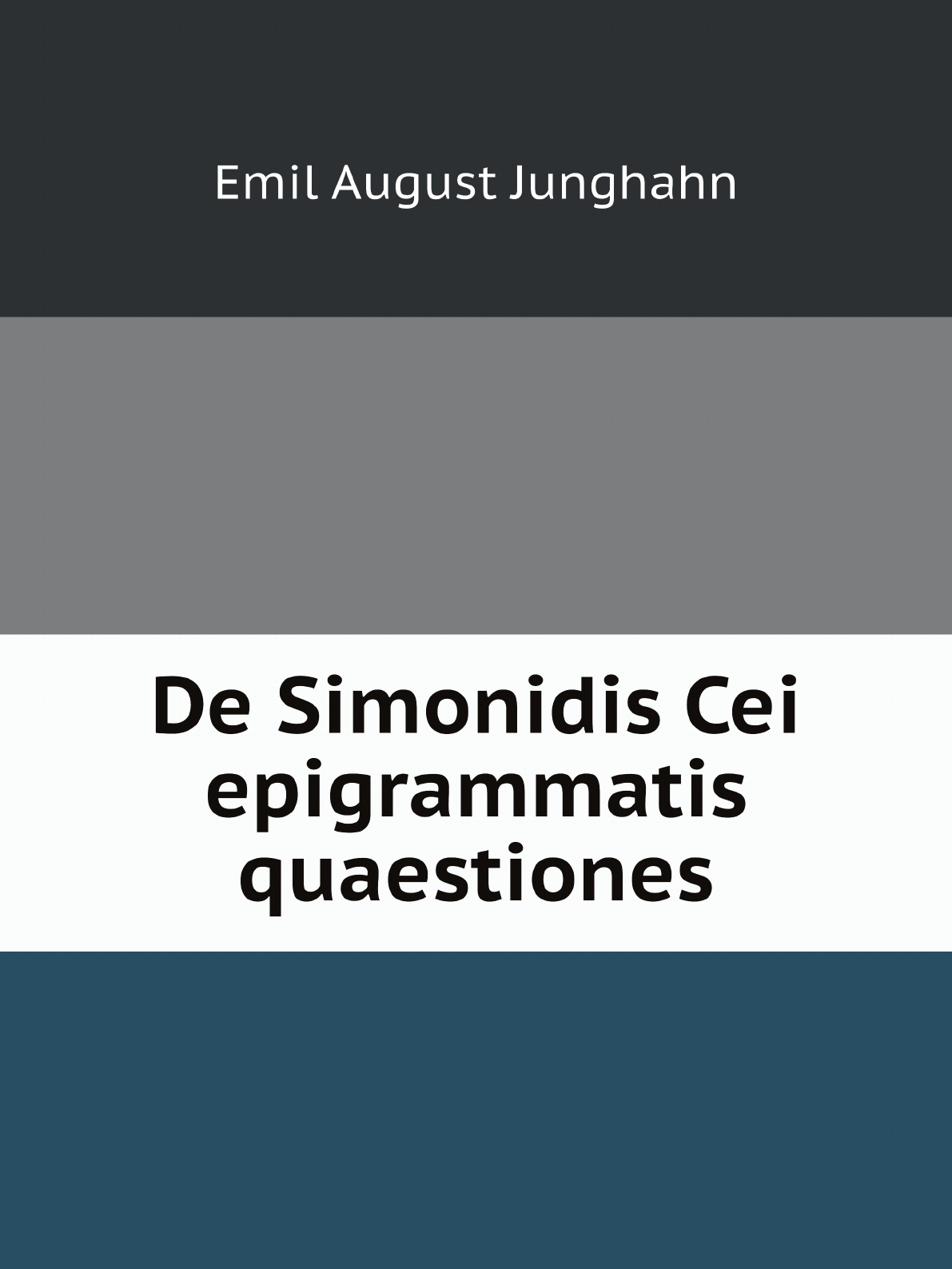 

De Simonidis Cei epigrammatis quaestiones