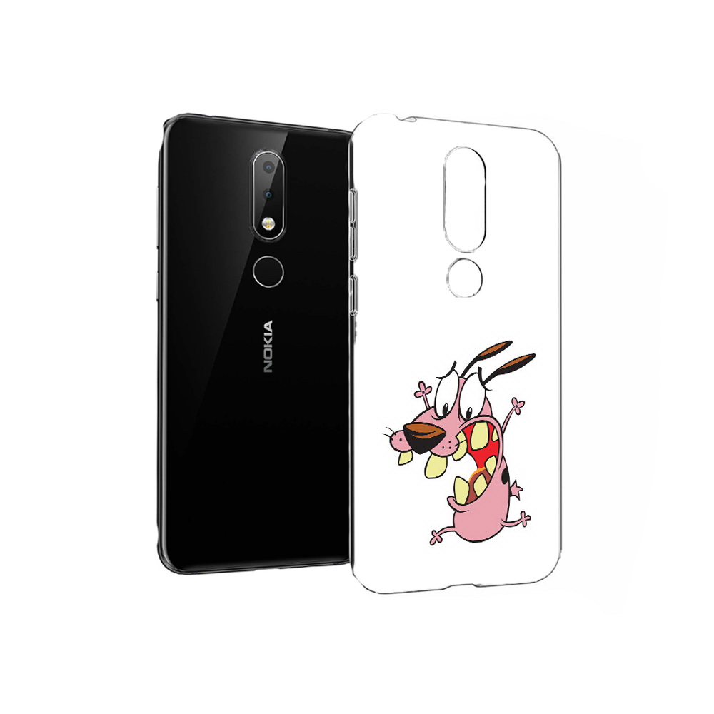 

Чехол MyPads Tocco для Nokia X6 зубастый бобик (PT115295.99.371), Прозрачный, Tocco