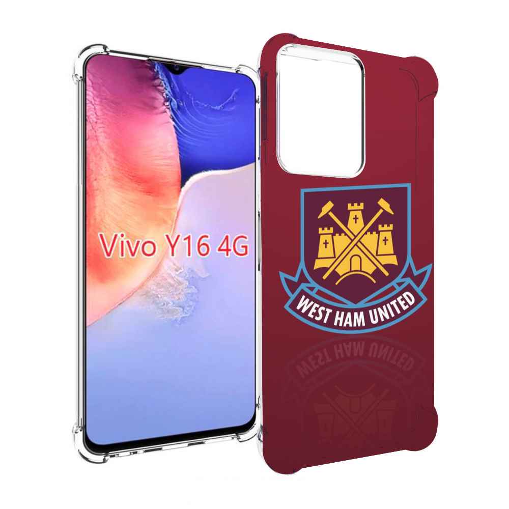 

Чехол MyPads фк вест хэм мужской для Vivo Y16 4G/ Vivo Y02S, Прозрачный, Tocco