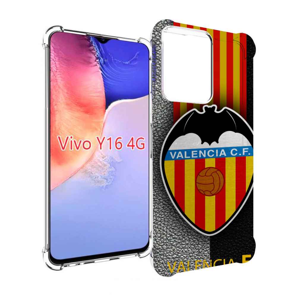 

Чехол MyPads фк валенсия мужской для Vivo Y16 4G/ Vivo Y02S, Прозрачный, Tocco