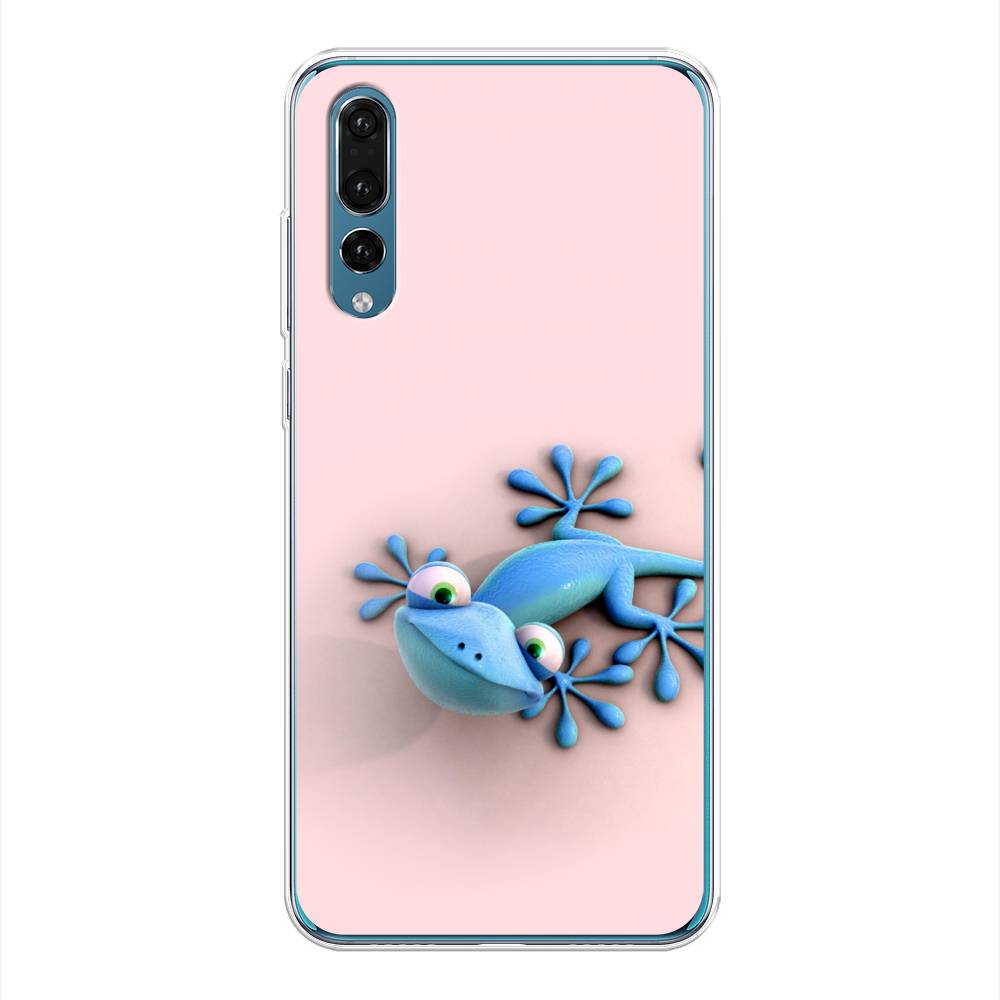 

Чехол Awog на Huawei P20 Pro "Голубая ящерка", Розовый;голубой;белый, 65050-2