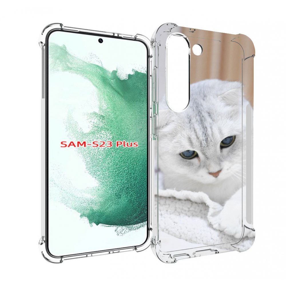 Чехол MyPads кошка чаузи для Samsung Galaxy S23 Plus +