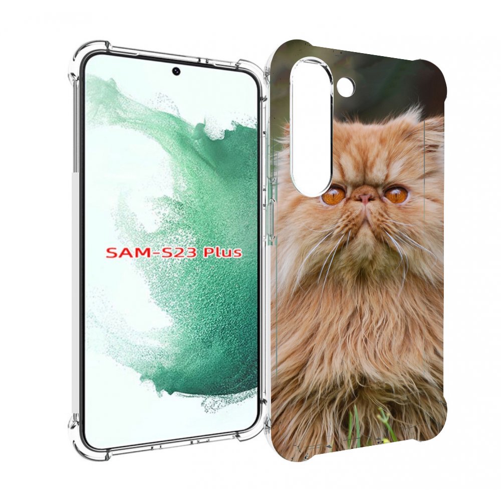 

Чехол MyPads кошка персидская для Samsung Galaxy S23 Plus +, Прозрачный, Tocco