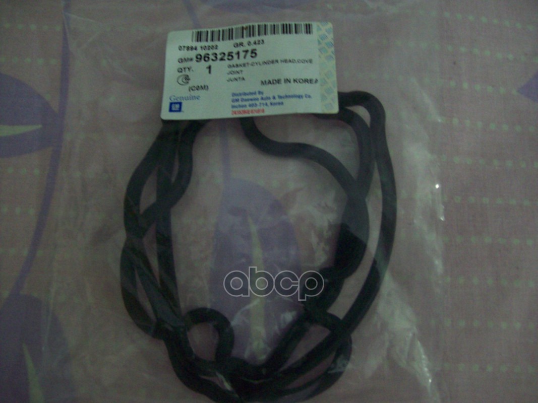 

Прокладка клапанной крышки Daewoo Matiz 03> GM 96325175