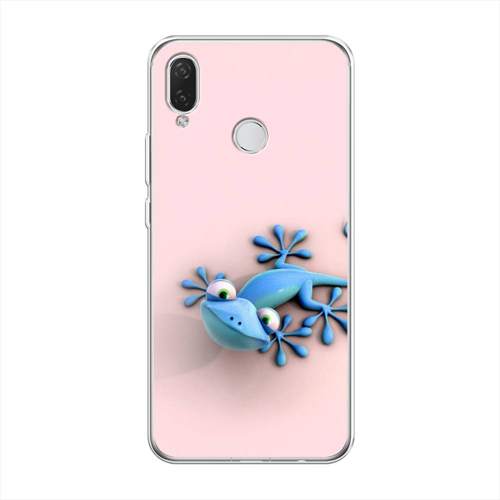 

Чехол Awog на Huawei Nova 3i "Голубая ящерка", Розовый;голубой;белый, 68350-2