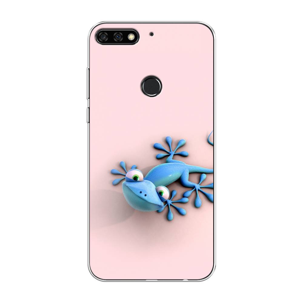 

Чехол Awog на Huawei Nova 2 Lite "Голубая ящерка", Розовый;голубой;белый, 64650-2