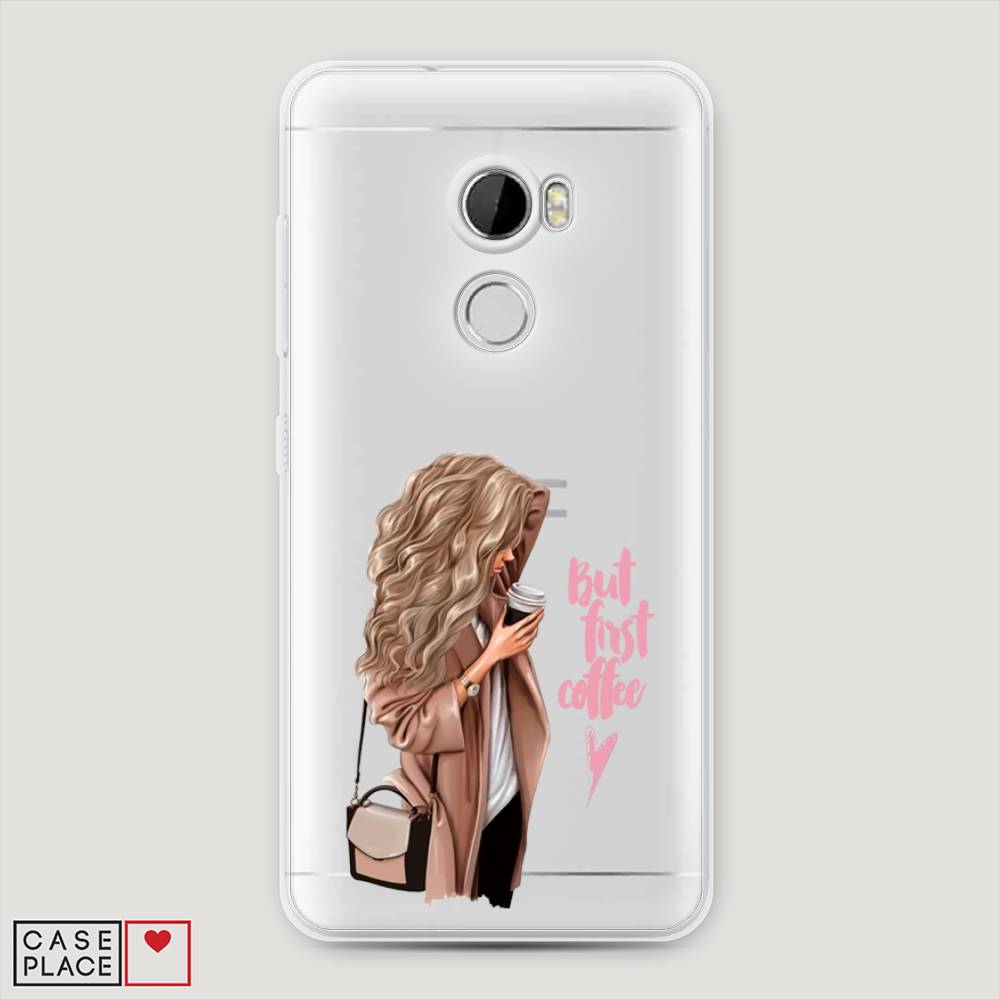 

Чехол Awog "Девушка с кофе" для HTC One X10