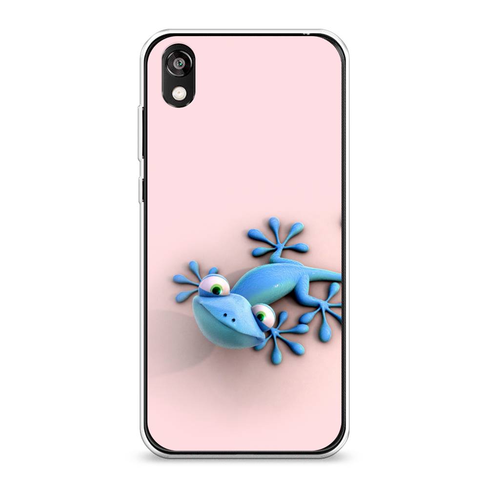 

Чехол Awog на Honor 8S "Голубая ящерка", Розовый;голубой;белый, 69150-2