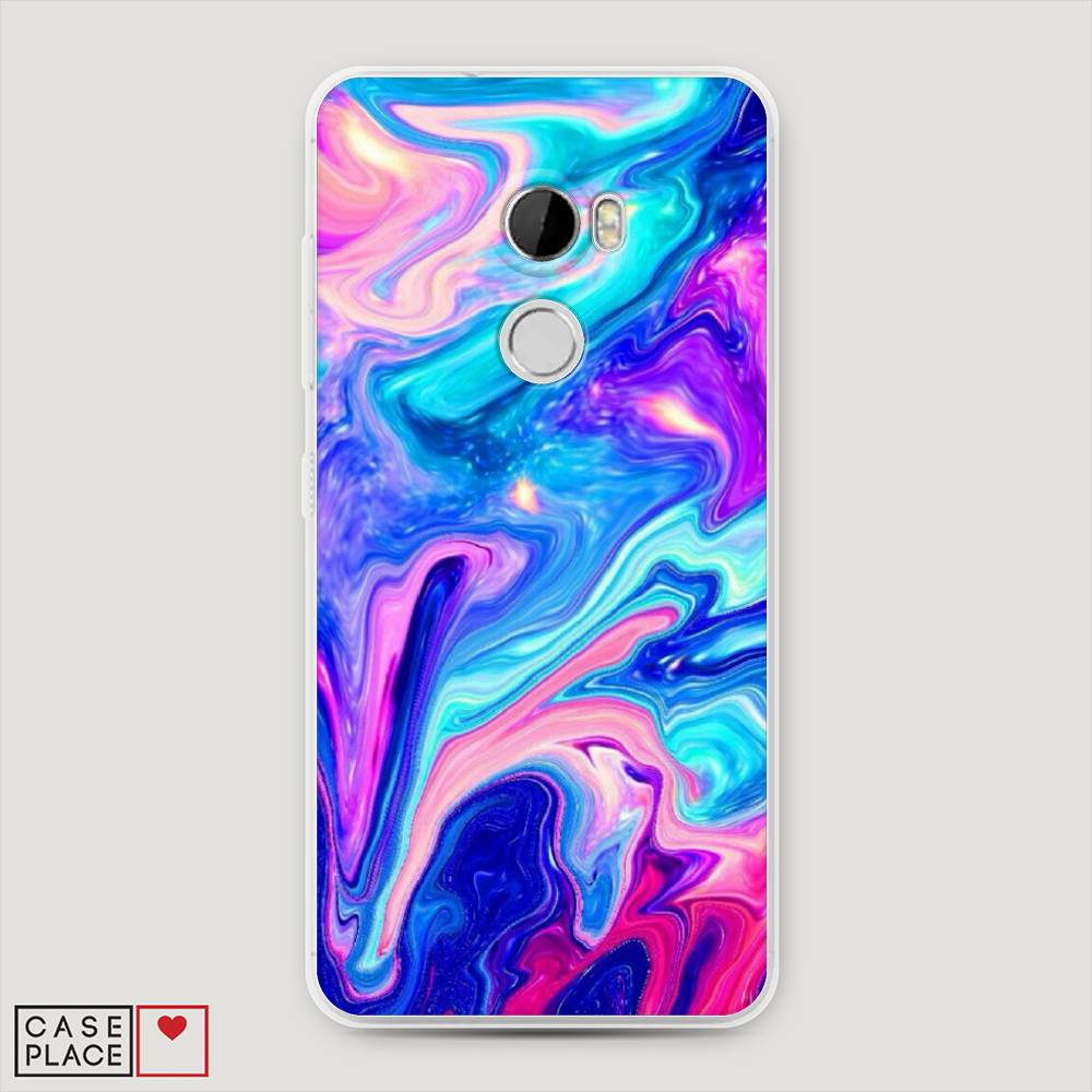 

Чехол Awog на HTC One X10 / Эйчтиси One X10 "Потеки краски", 101850-10