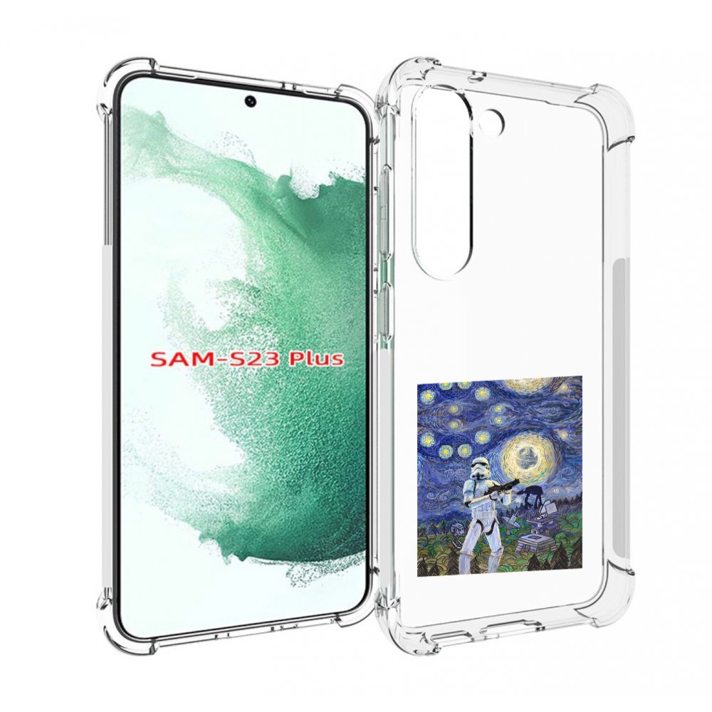 

Чехол MyPads star wars звездная ночь для Samsung Galaxy S23 Plus +, Прозрачный, Tocco