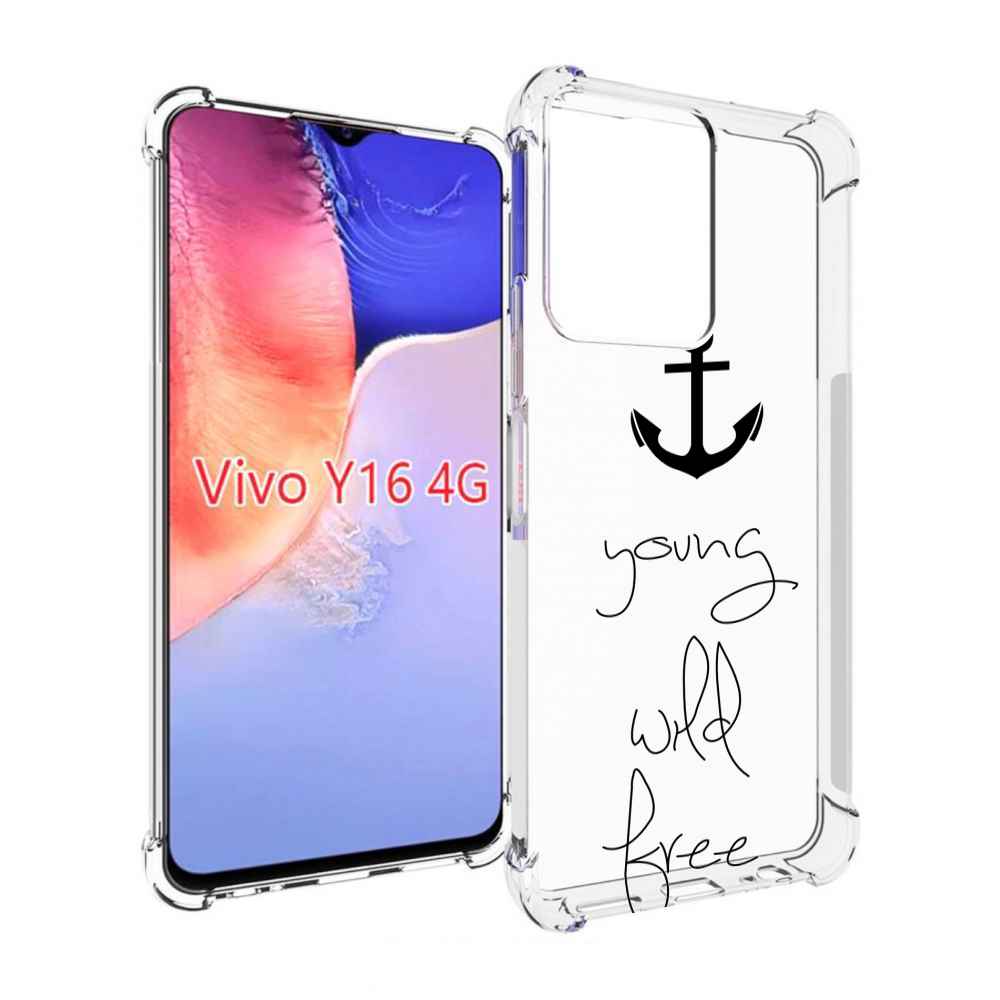 

Чехол MyPads ты-будешь-свободным для Vivo Y16 4G/ Vivo Y02S, Прозрачный, Tocco