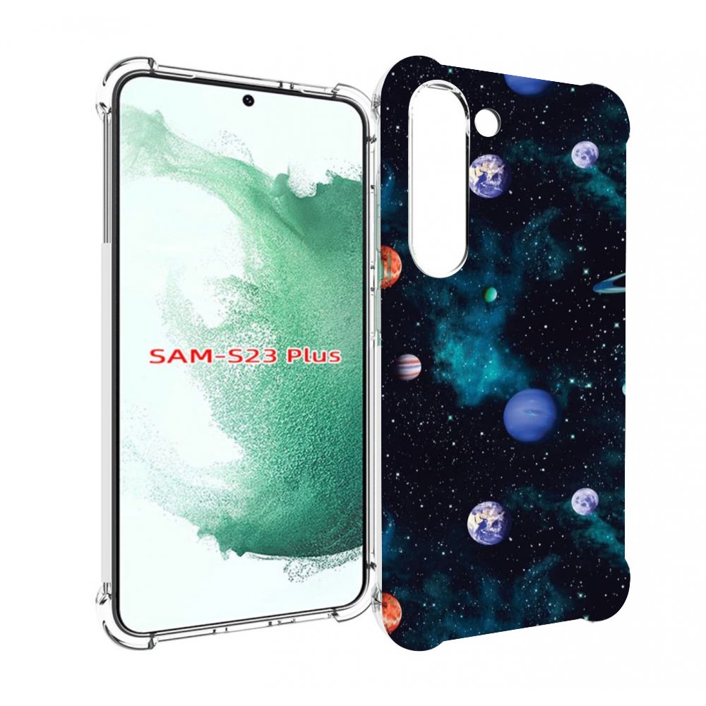 

Чехол MyPads космическое-пространство для Samsung Galaxy S23 Plus +, Прозрачный, Tocco