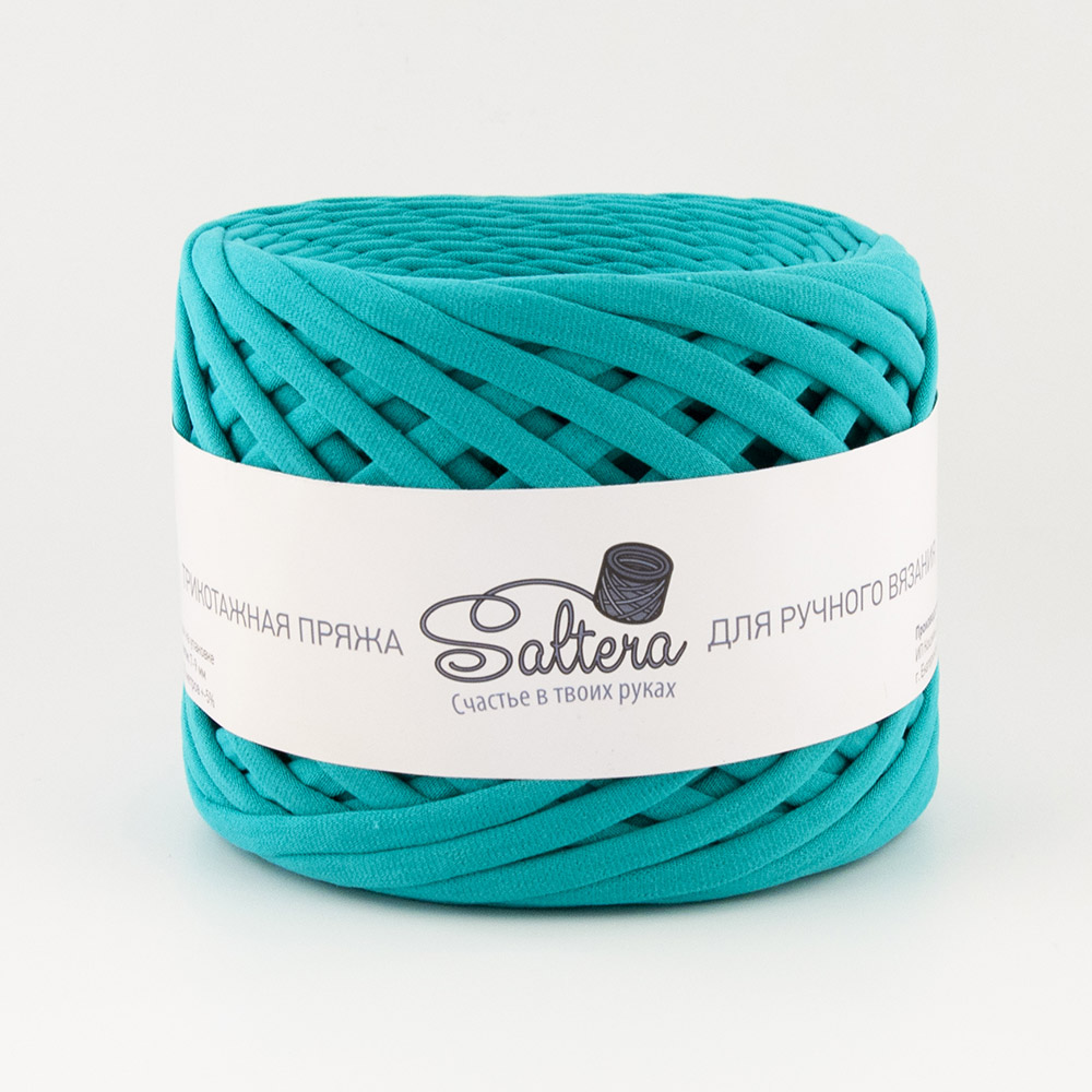 

Трикотажная пряжа Saltera 11 мята 100% хлопок, 100м, 320г