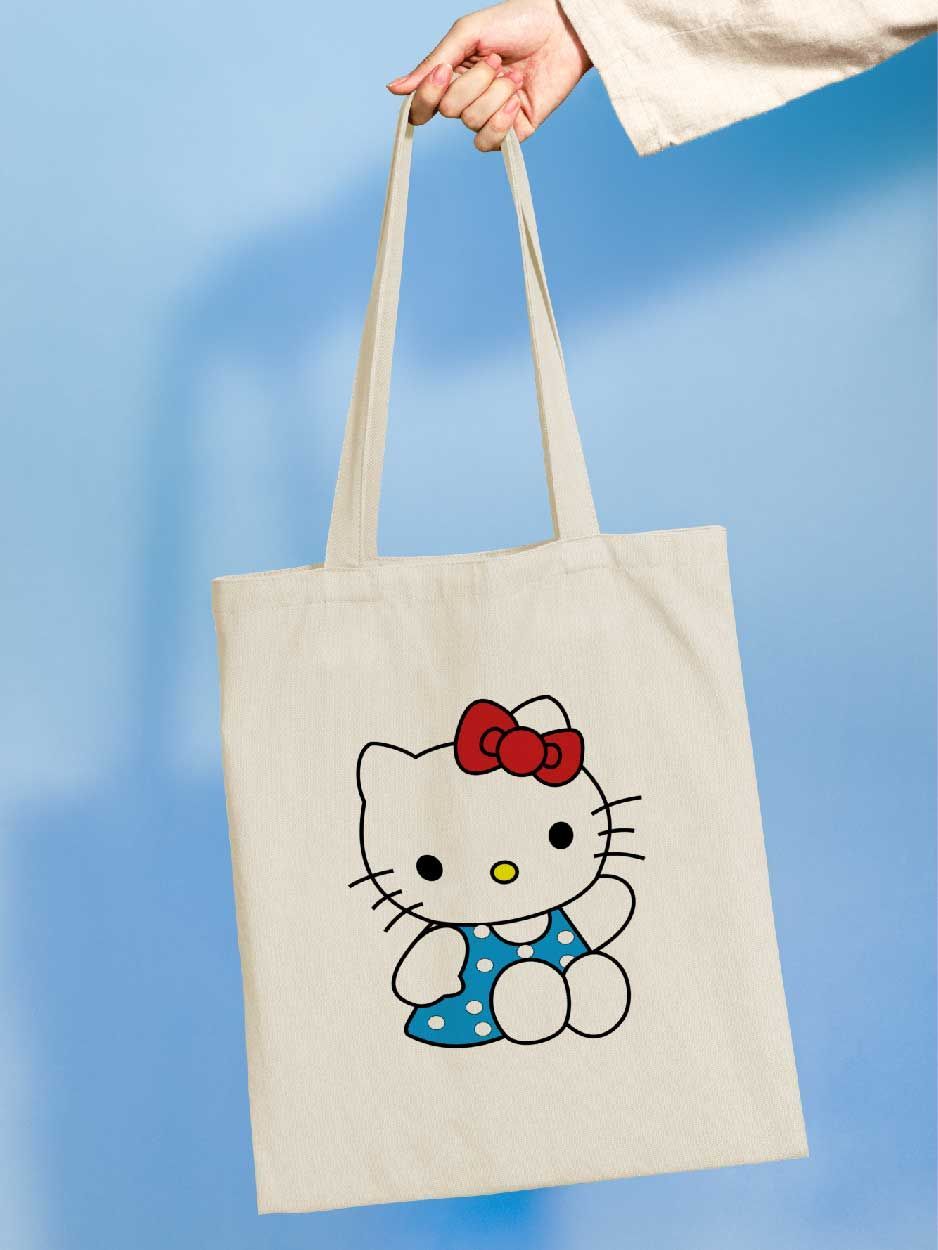 

Сумка женская jojo print shpr-54 бежевая, Бежевый, shpr-hk_Hello Kitty 54