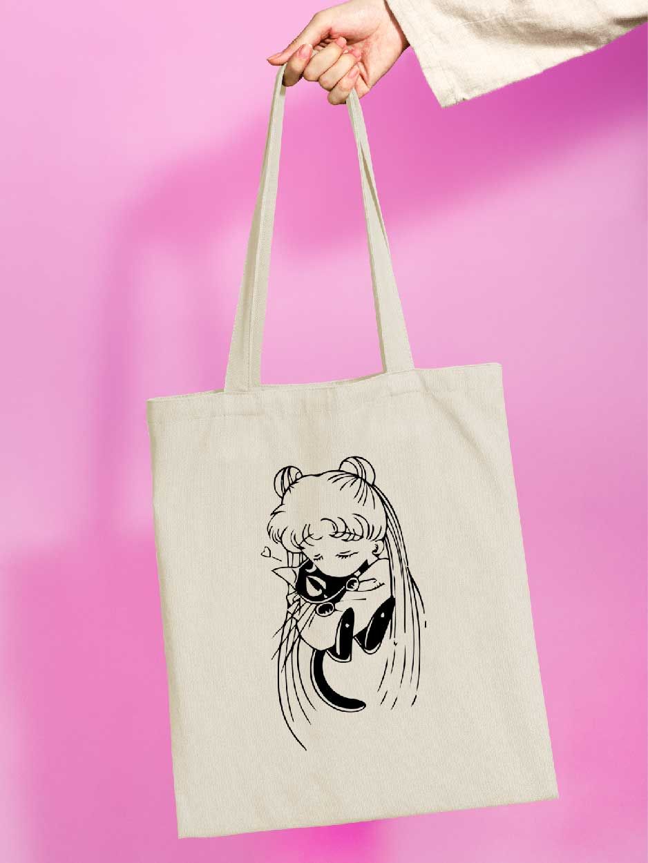 

Сумка женская jojo print shpr-49 бежевая, Бежевый, shpr-anime_Sailor Moon 49