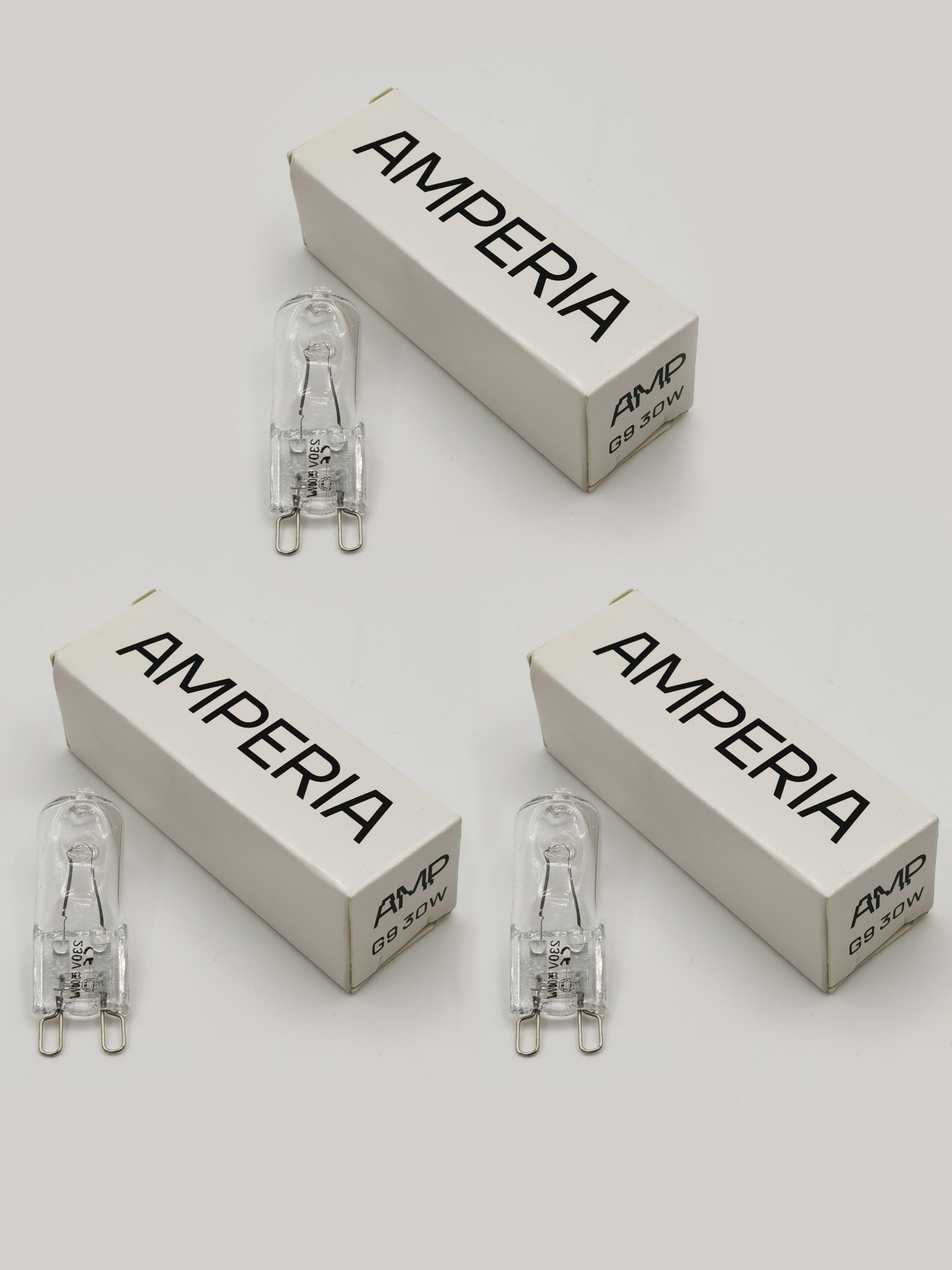 

Комплект из 3х лампочек для Лава лампы Amperia 30w G9