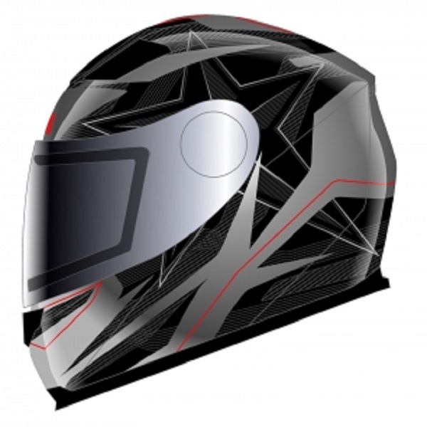 

Мотошлем-интеграл детский IXS HX 135 KID 2.0 X14806 932 Gray-black-red 54