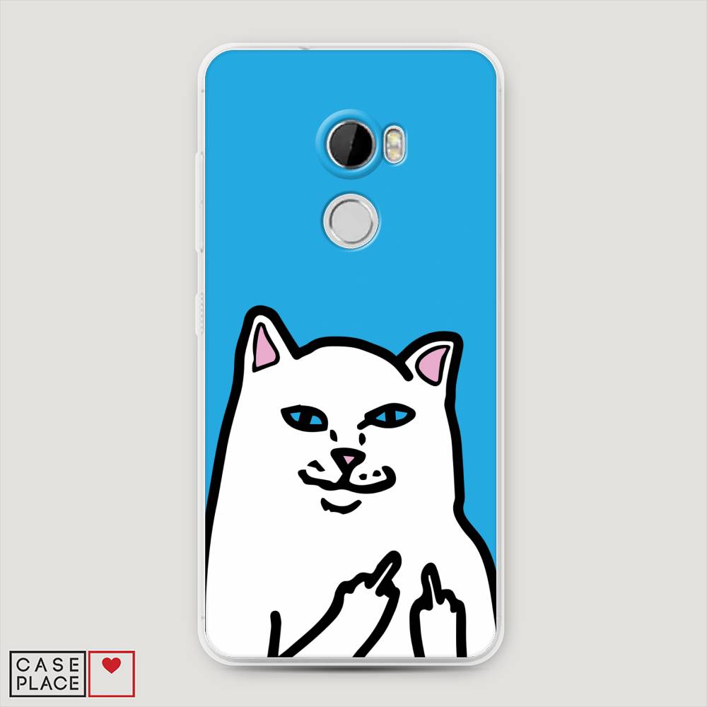 

Чехол Awog на HTC One X10 / Эйчтиси One X10 "Кот жесть", 101850-9