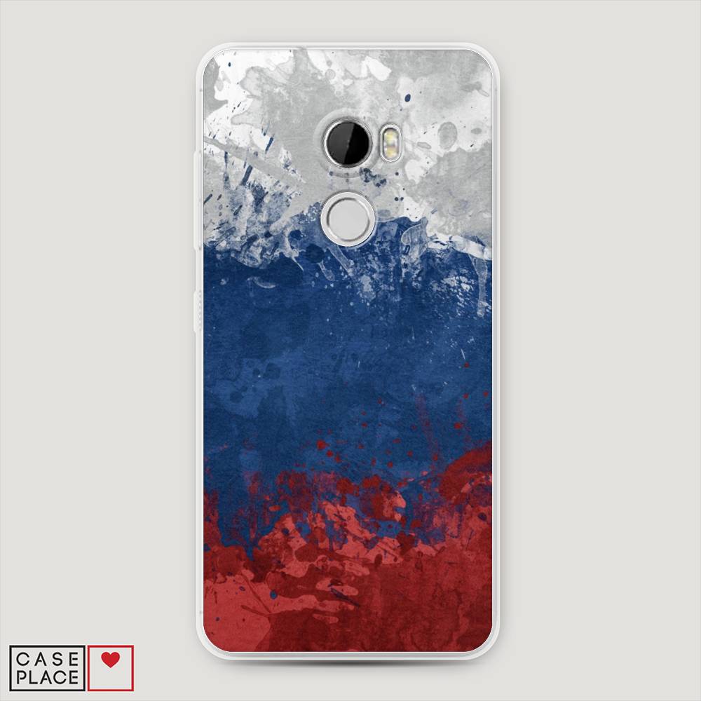 

Чехол Awog на HTC One X10 / Эйчтиси One X10 "Флаг России неровный", 101850-5