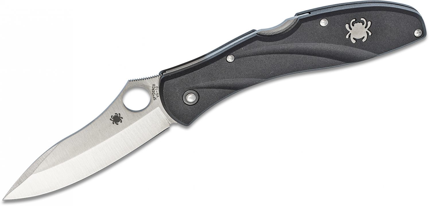 

Туристический нож Spyderco 66PBK3, black, Черный, 66PBK3