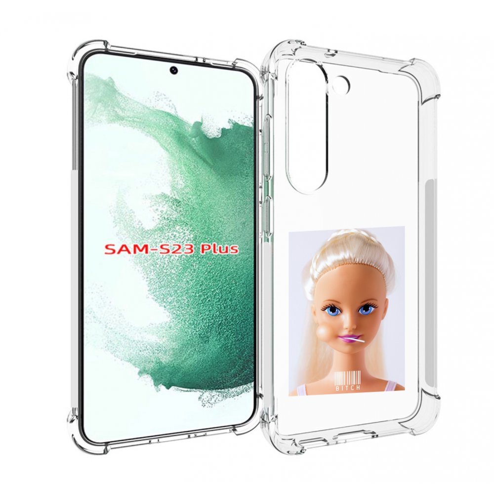 

Чехол MyPads барби для Samsung Galaxy S23 Plus +, Прозрачный, Tocco