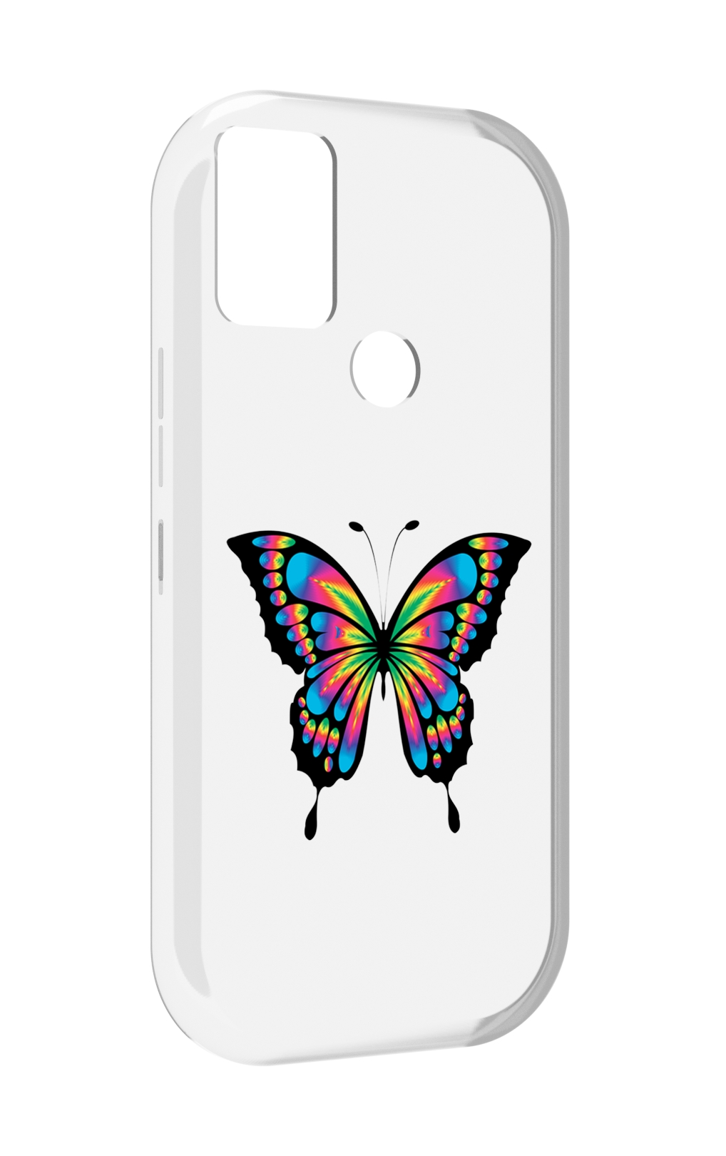 

Чехол MyPads мини-бабочка для UMIDIGI A9, Прозрачный, Tocco