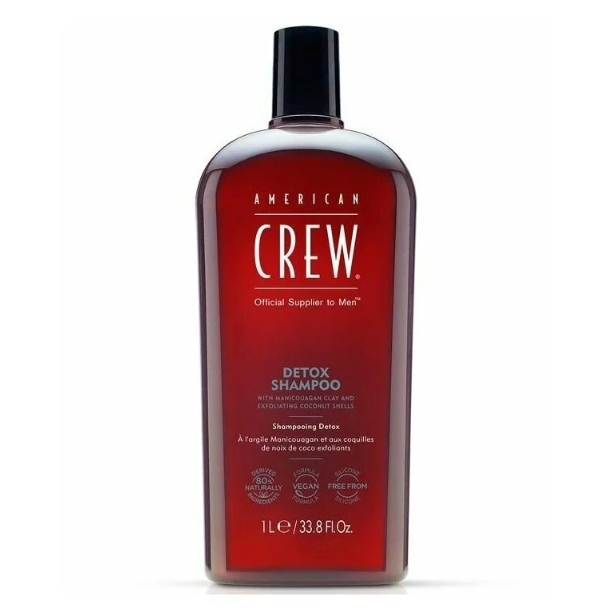 

Шампунь American Crew Detox Shampoo AMR-001097 Детокс для ежедневного ухода, 1000 мл