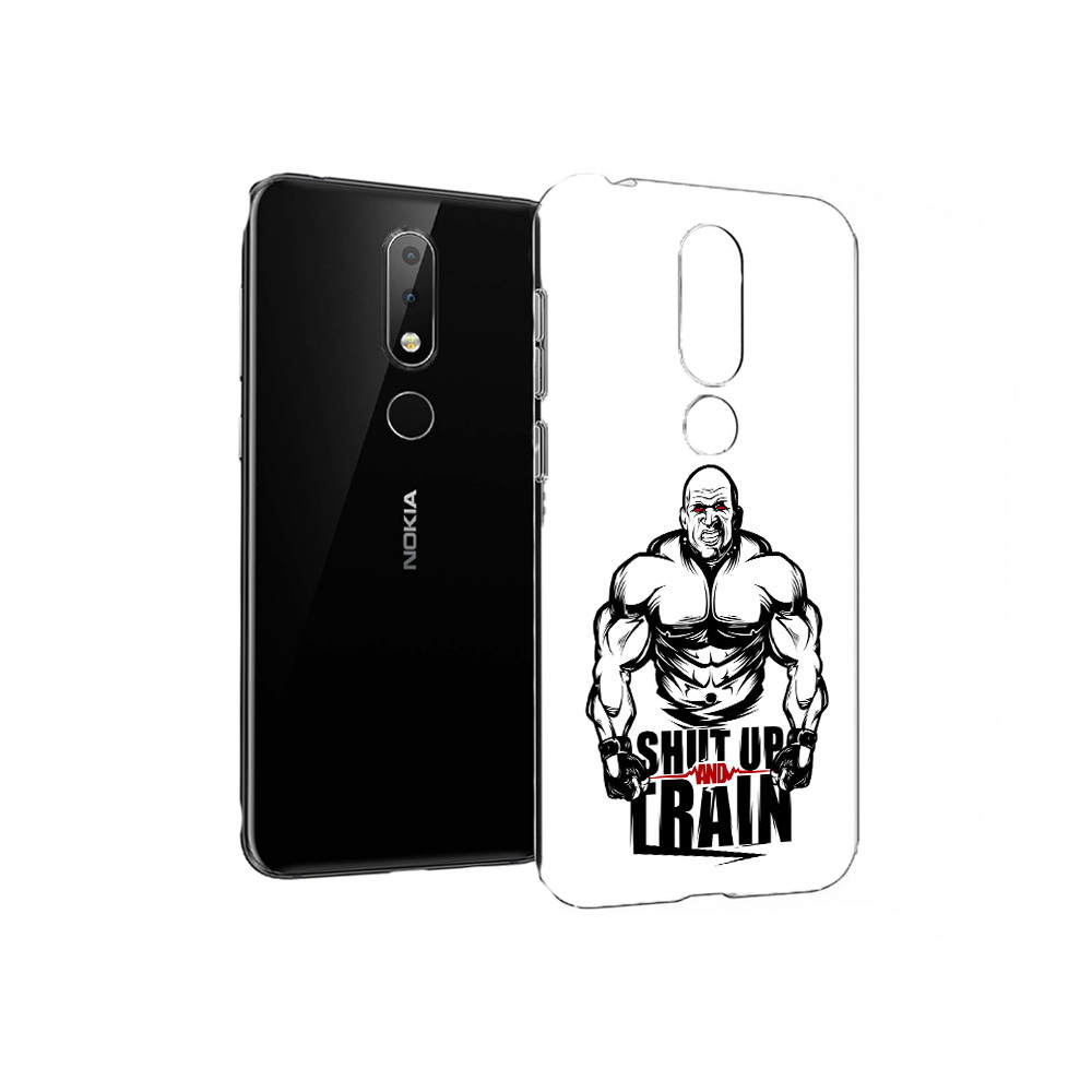 

Чехол MyPads Tocco для Nokia X6 здоровое тело (PT115295.99.356), Прозрачный, Tocco