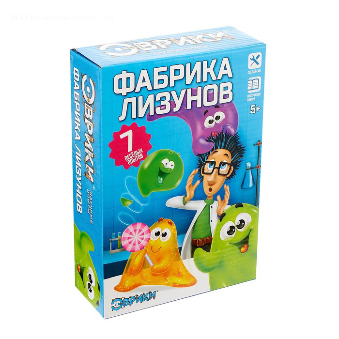 

Научные опыты Эврики Фабрика лизунов 2887381