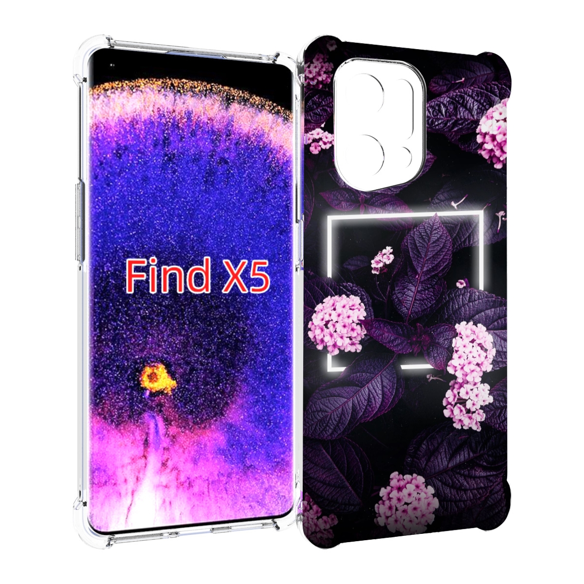 

Чехол MyPads Витамин для Oppo Find X5, Прозрачный, Tocco