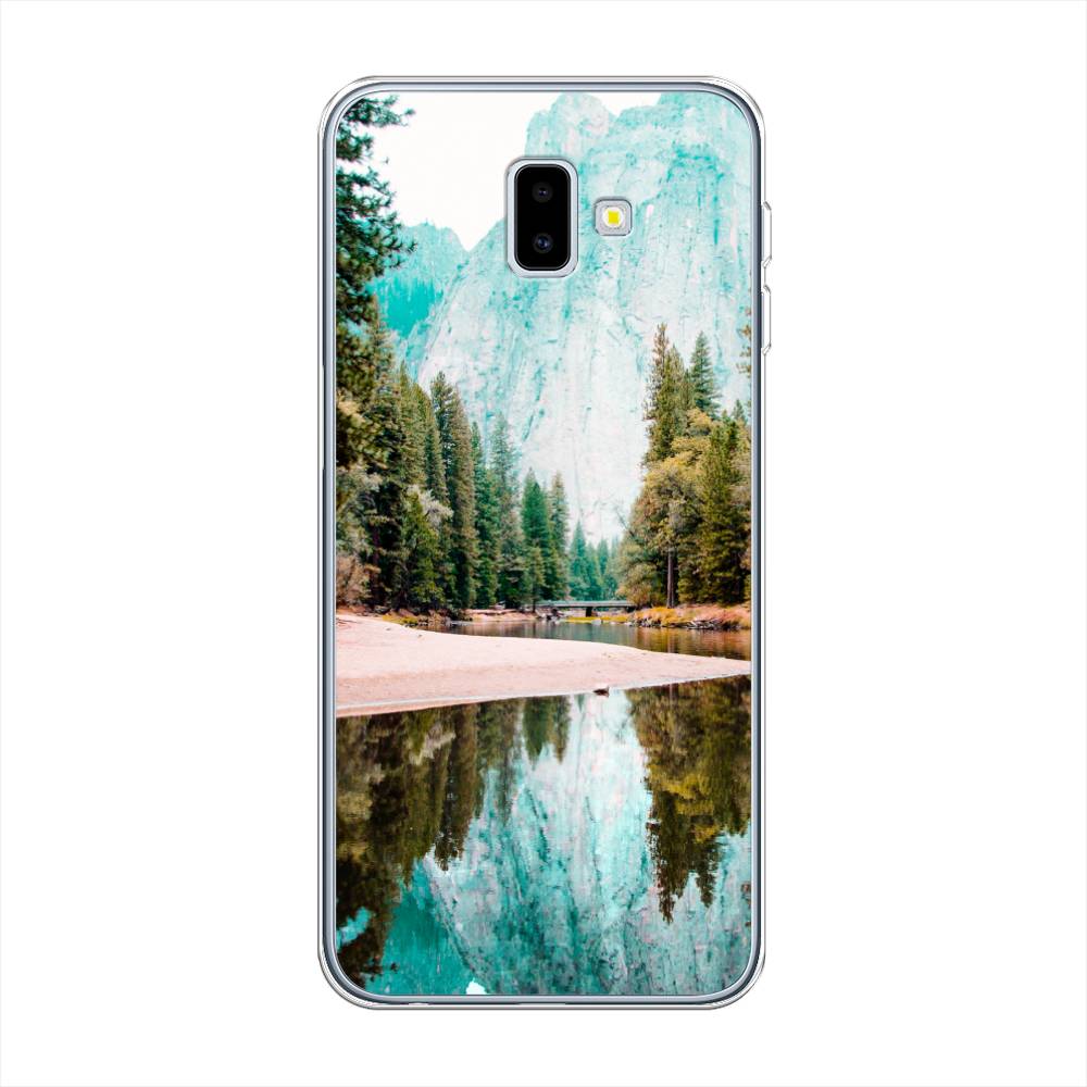 

Чехол Awog на Samsung Galaxy J6 Plus 2018 "Горы 11", Разноцветный, 26950-4