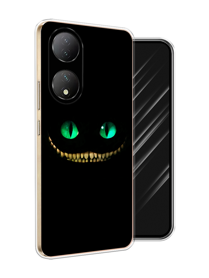 

Чехол Awog на Vivo Y100 "Зеленоглазый чеширский кот", Черный, 268250-1